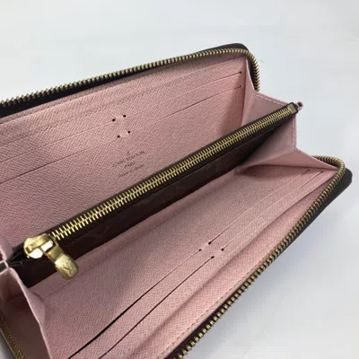 Pre-owned Louis Vuitton Monogram Monogram Rose Ballerine Monogram Long Wallet (bi-fold) ()