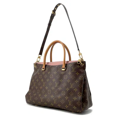 Pre-owned Louis Vuitton Monogram Rose Ballerine Monogram Handbag Shoulder Bag () In Pink