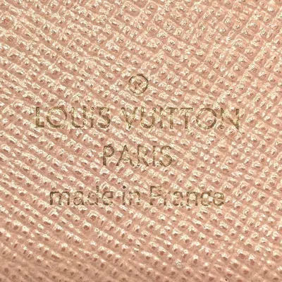 Pre-owned Louis Vuitton Monogram Rose Ballerine Monogram Leather Wallet (tri-fold) () In Pink