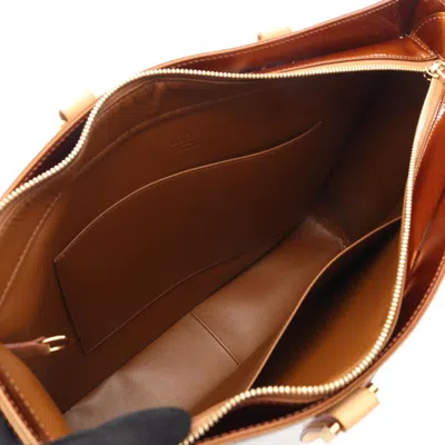 Pre-owned Louis Vuitton Monogram Vernis Bronze Brown Leather Tote Bag ()