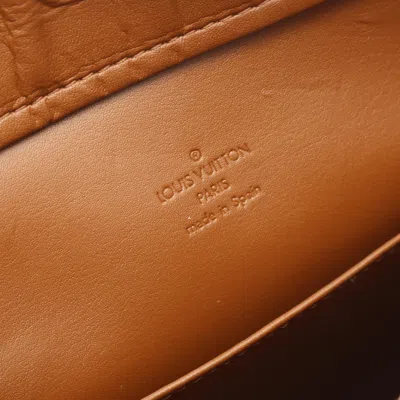 Pre-owned Louis Vuitton Monogram Vernis Bronze Brown Leather Tote Bag ()