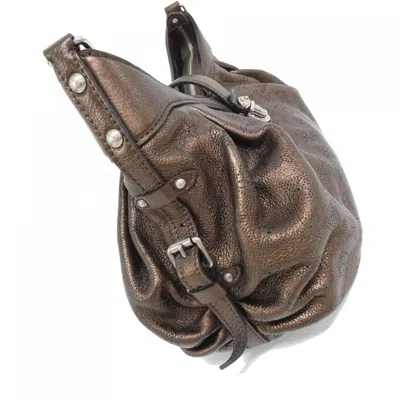 Pre-owned Louis Vuitton Mordore Leather Shoulder Bag () In Brown
