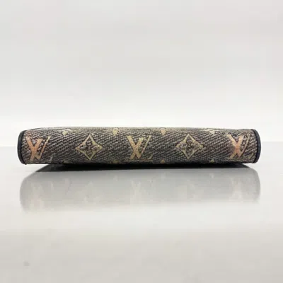 Pre-owned Louis Vuitton Navy Long Wallet (bi-fold) () In Blue