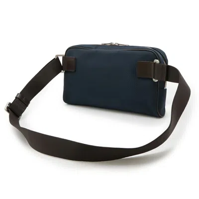 Pre-owned Louis Vuitton Navy Ocean Damier Geant Fanny Pack Sling Bag ()