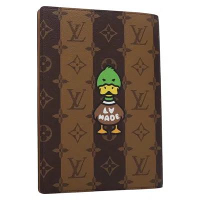 Pre-owned Louis Vuitton Nigo Brown Canvas Wallet  ()