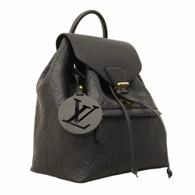 Pre-owned Louis Vuitton Noir Backpack () In Black