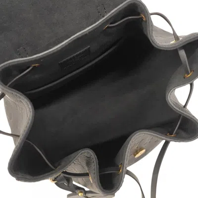 Pre-owned Louis Vuitton Noir Backpack () In Black
