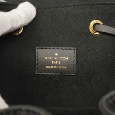 Pre-owned Louis Vuitton Noir Backpack () In Black