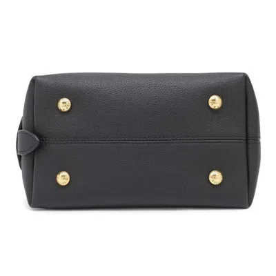 Pre-owned Louis Vuitton Noir Leather Shoulder Bag () In Black