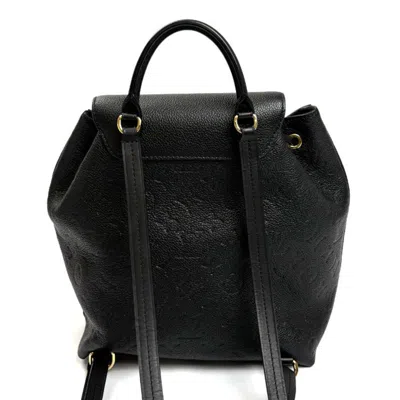 Pre-owned Louis Vuitton Noir Monogram Empreinte Backpack () In Black