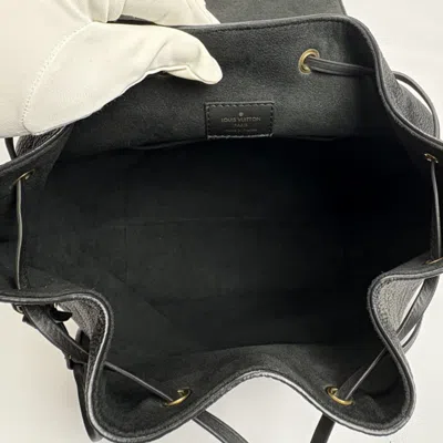 Pre-owned Louis Vuitton Noir Monogram Empreinte Backpack () In Black