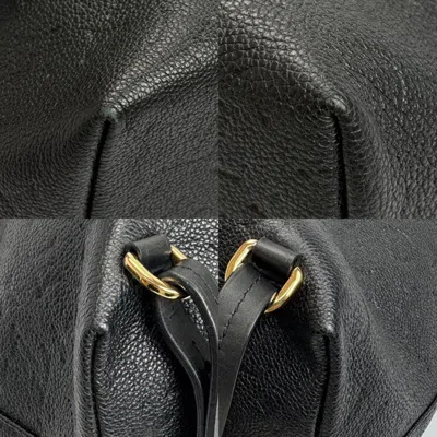 Pre-owned Louis Vuitton Noir Monogram Empreinte Backpack () In Black