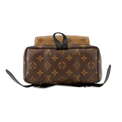 Pre-owned Louis Vuitton Noir Monogram Monogram Reverse Backpack () In Black