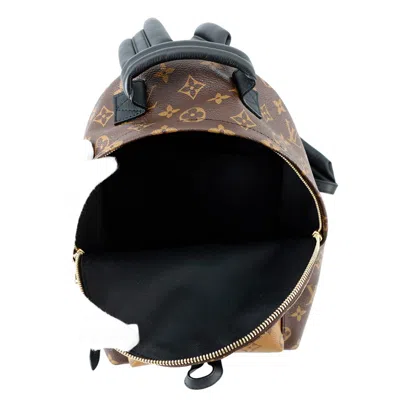 Pre-owned Louis Vuitton Noir Monogram Monogram Reverse Backpack () In Black