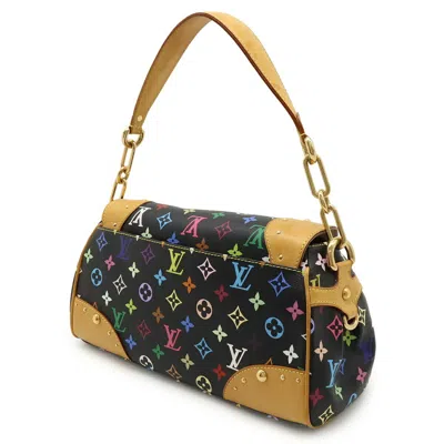 Pre-owned Louis Vuitton Noir Pvc Shoulder Bag () In Black