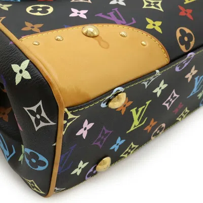 Pre-owned Louis Vuitton Noir Pvc Shoulder Bag () In Black