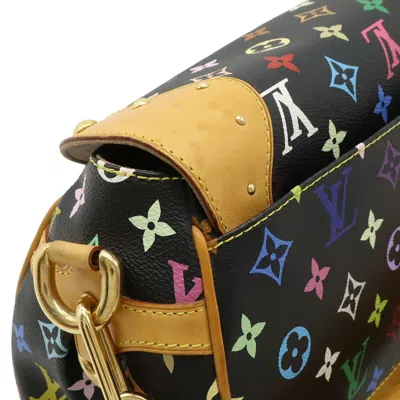 Pre-owned Louis Vuitton Noir Pvc Shoulder Bag () In Black
