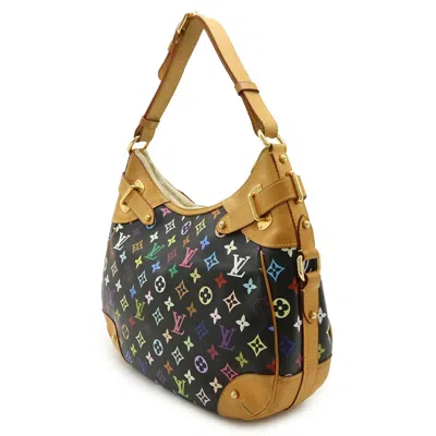 Pre-owned Louis Vuitton Noir Pvc Shoulder Bag () In Black