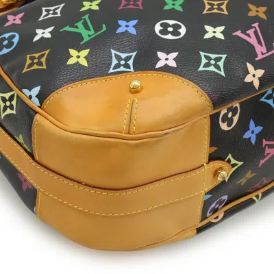 Pre-owned Louis Vuitton Noir Pvc Shoulder Bag () In Black
