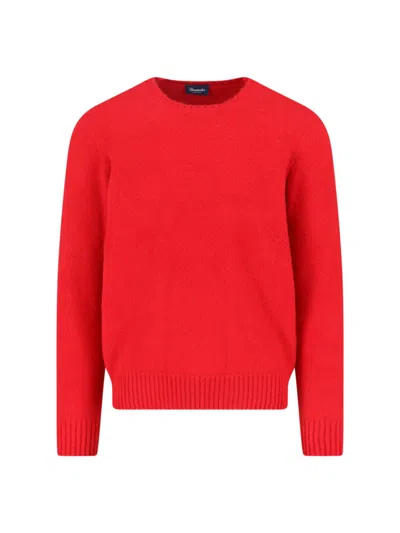 Drumohr Cashmere Sweater In Red