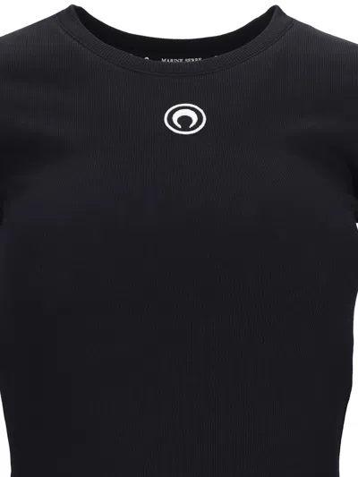 Marine Serre Dress In Black