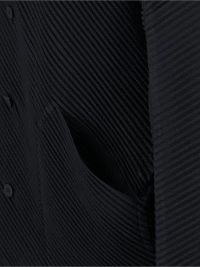 Issey Miyake 'monthly Colors: September' Jacket In Black