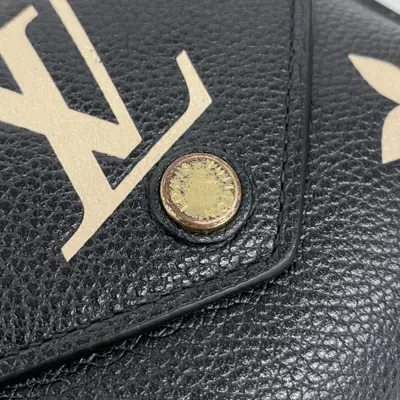 Pre-owned Louis Vuitton Noir Wallet (tri-fold) () In Black