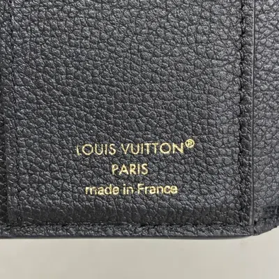 Pre-owned Louis Vuitton Noir Wallet (tri-fold) () In Black