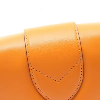 Pre-owned Louis Vuitton Orange Leather Shoulder Bag ()