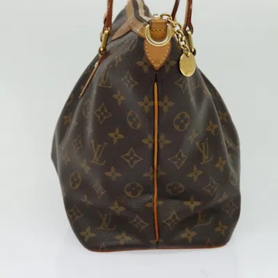 Pre-owned Louis Vuitton Palermo Pm Brown Canvas Tote Bag ()