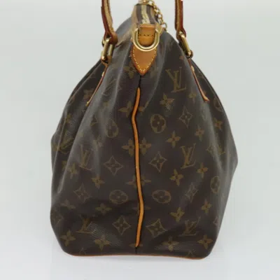 Pre-owned Louis Vuitton Palermo Pm Brown Canvas Tote Bag ()