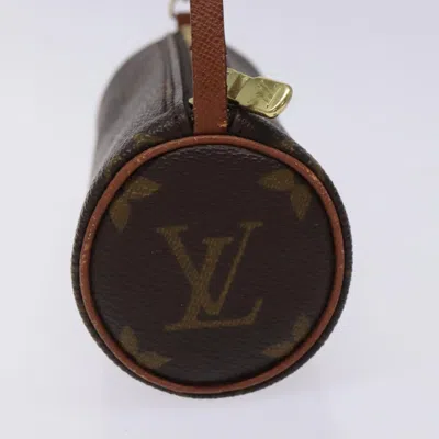 Pre-owned Louis Vuitton Papillon Brown Canvas Clutch Bag ()
