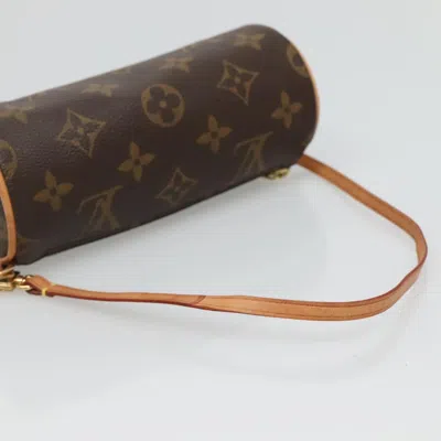 Pre-owned Louis Vuitton Papillon Brown Canvas Clutch Bag ()