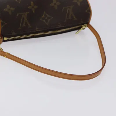 Pre-owned Louis Vuitton Papillon Brown Canvas Clutch Bag ()