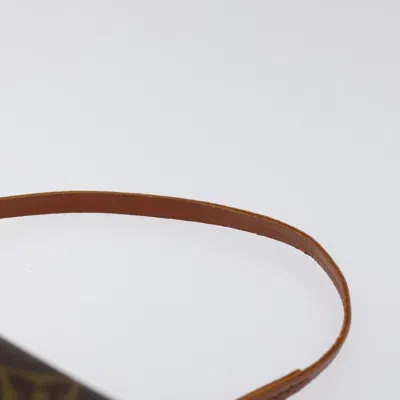 Pre-owned Louis Vuitton Papillon Brown Canvas Clutch Bag ()