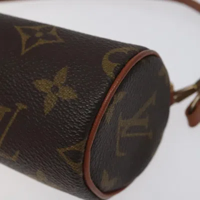 Pre-owned Louis Vuitton Papillon Brown Canvas Clutch Bag ()