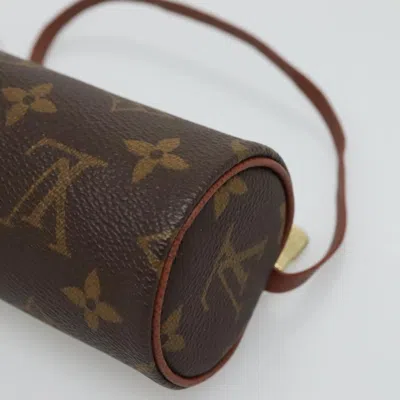 Pre-owned Louis Vuitton Papillon Brown Canvas Clutch Bag ()