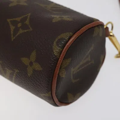 Pre-owned Louis Vuitton Papillon Brown Canvas Clutch Bag ()