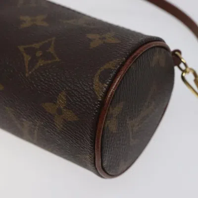 Pre-owned Louis Vuitton Papillon Brown Canvas Clutch Bag ()