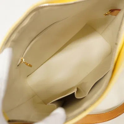 Pre-owned Louis Vuitton Pearl Tote Bag () In White