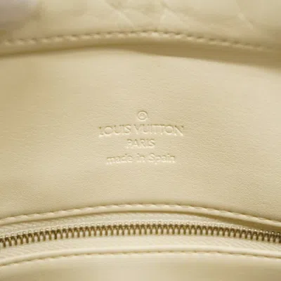 Pre-owned Louis Vuitton Pearl Tote Bag () In White
