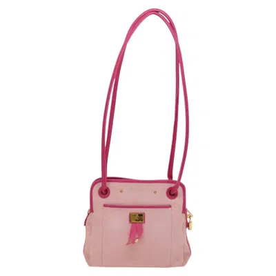 Pre-owned Louis Vuitton Pink Canvas Shoulder Bag ()