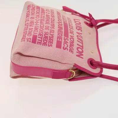 Pre-owned Louis Vuitton Pink Canvas Shoulder Bag ()
