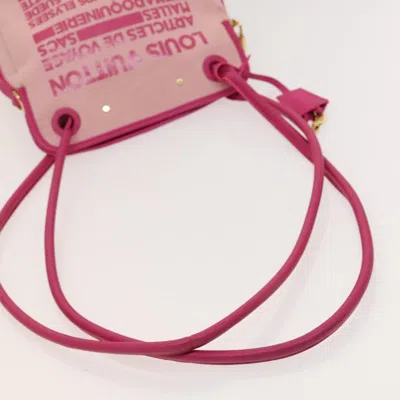 Pre-owned Louis Vuitton Pink Canvas Shoulder Bag ()
