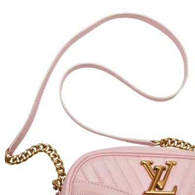 Pre-owned Louis Vuitton Pink Leather Shoulder Bag ()