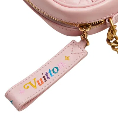 Pre-owned Louis Vuitton Pink Leather Shoulder Bag ()
