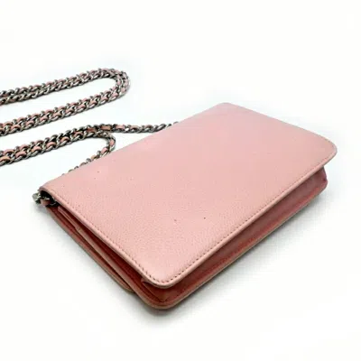 Pre-owned Louis Vuitton Pink Leather Shoulder Bag ()