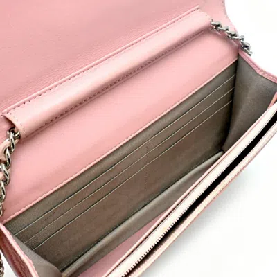 Pre-owned Louis Vuitton Pink Leather Shoulder Bag ()