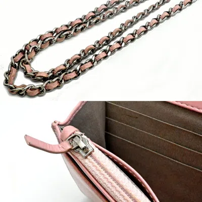 Pre-owned Louis Vuitton Pink Leather Shoulder Bag ()