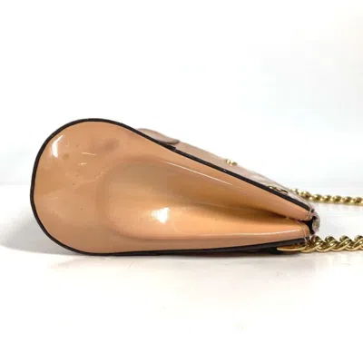 Pre-owned Louis Vuitton Pink Rose Ballerine Monogram Vernis Handbag Shoulder Bag ()